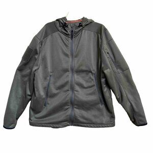 5.11 Tactical Series Green Jacket Full Zip Hood Mens XL Inside Zip Easy Access